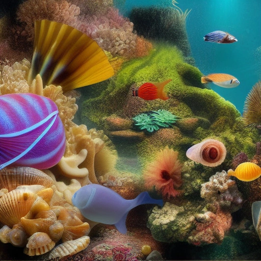 02553-168396834-underwater world, plants, flowers, shells, creatures, high detail, sharp focus, 4k.webp